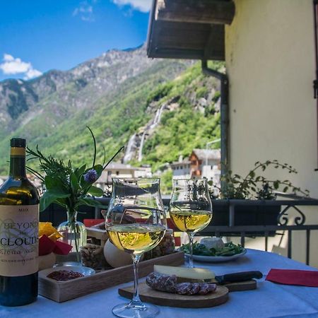 Ferienwohnung Ca' Nei Ronchi Bregaglia Piuro Exterior foto